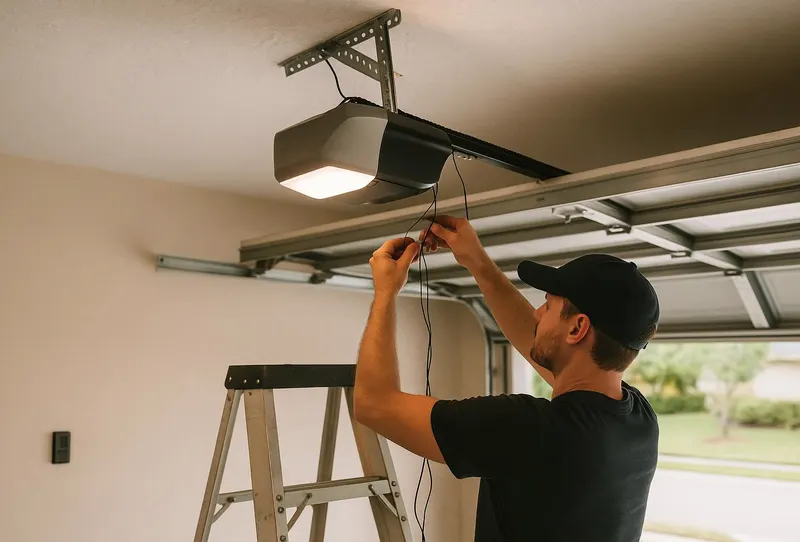Garage Door Repair in Linden